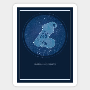 Kingdom Death Monster Poster Star Constellation - Board Game Inspired Graphic - Tabletop Gaming  - BGG Sticker